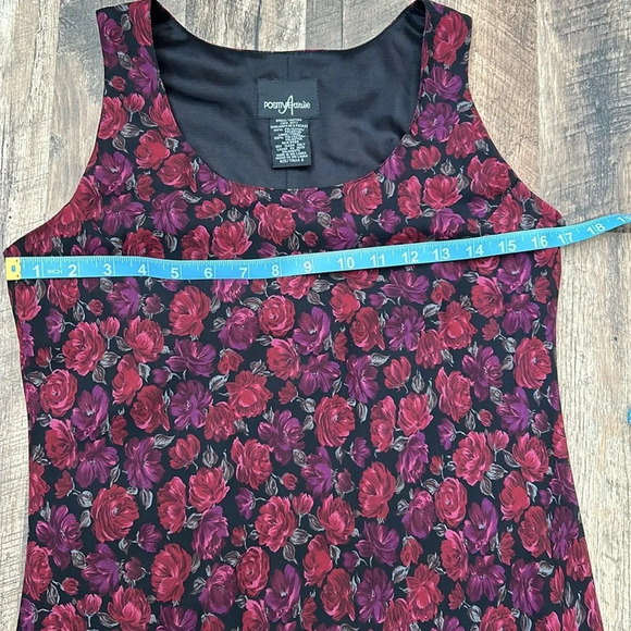 Vintage Positive Attitude 2-Piece Floral Set Dress Size 6 - Picture 8 of 12